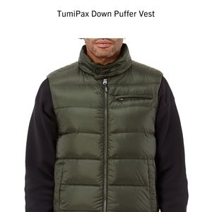 Tumi down puffer vest